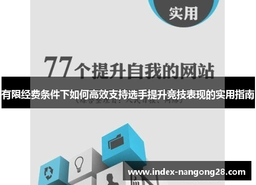 有限经费条件下如何高效支持选手提升竞技表现的实用指南