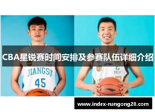 CBA星锐赛时间安排及参赛队伍详细介绍